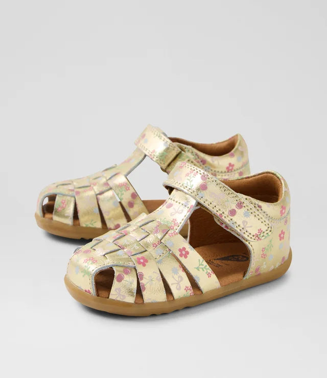 Bobux IW Harbor - Gold Multi