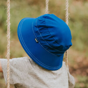 Bedhead Hats Classic Bucket Sun Hat - Bright Blue