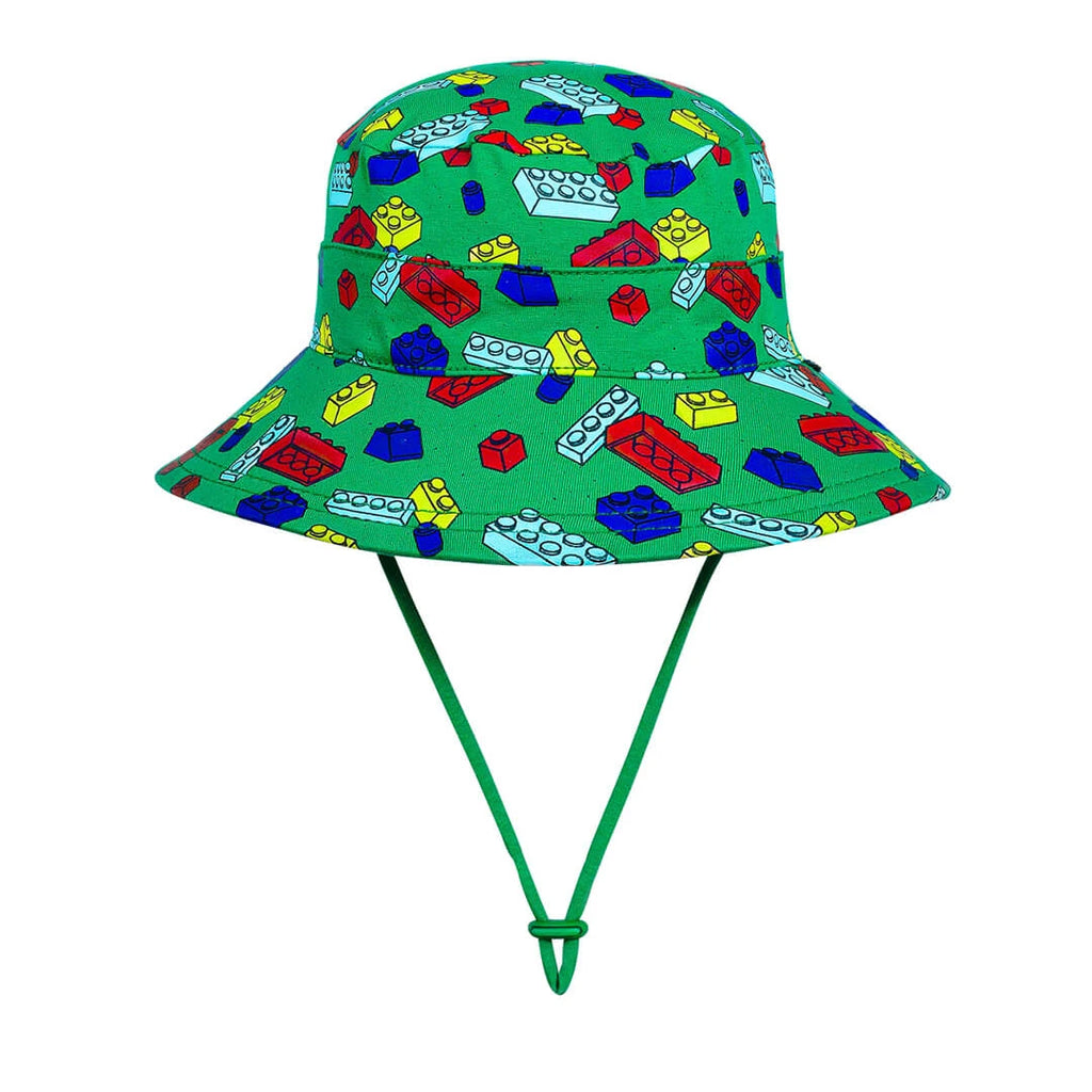Bedhead Hats Classic Bucket Sun Hat - Blocks