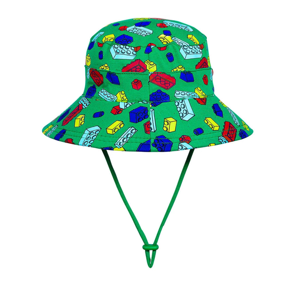 Bedhead Hats Classic Bucket Sun Hat - Blocks