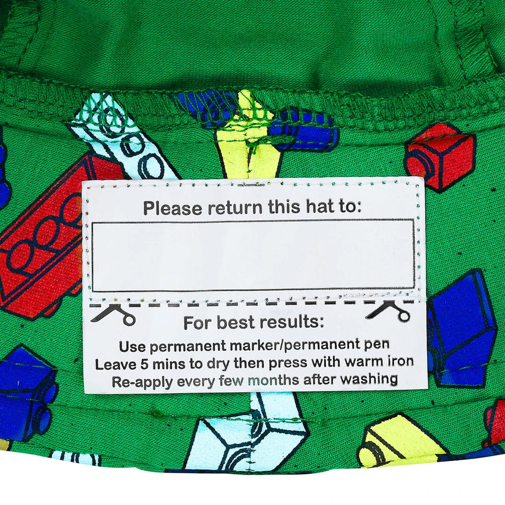 Bedhead Hats Classic Bucket Sun Hat - Blocks