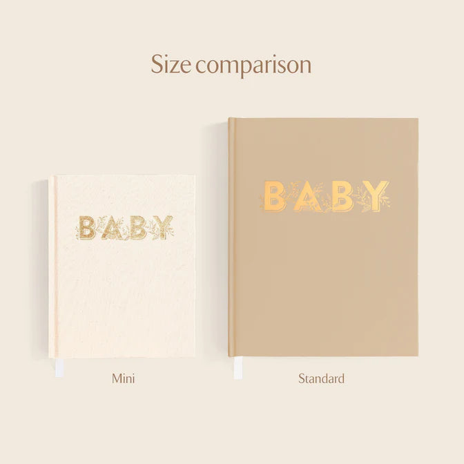 Fox and Fallow Mini Baby Book  - Oatmeal