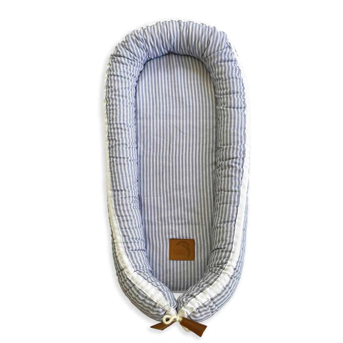 Organic Baby Nest - Nautisk Linen