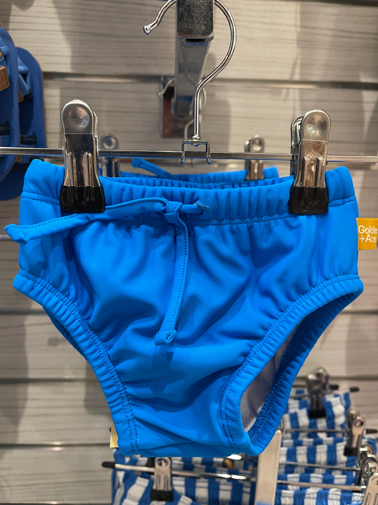 Goldie + Ace Nautical Swim Nappy - Blue
