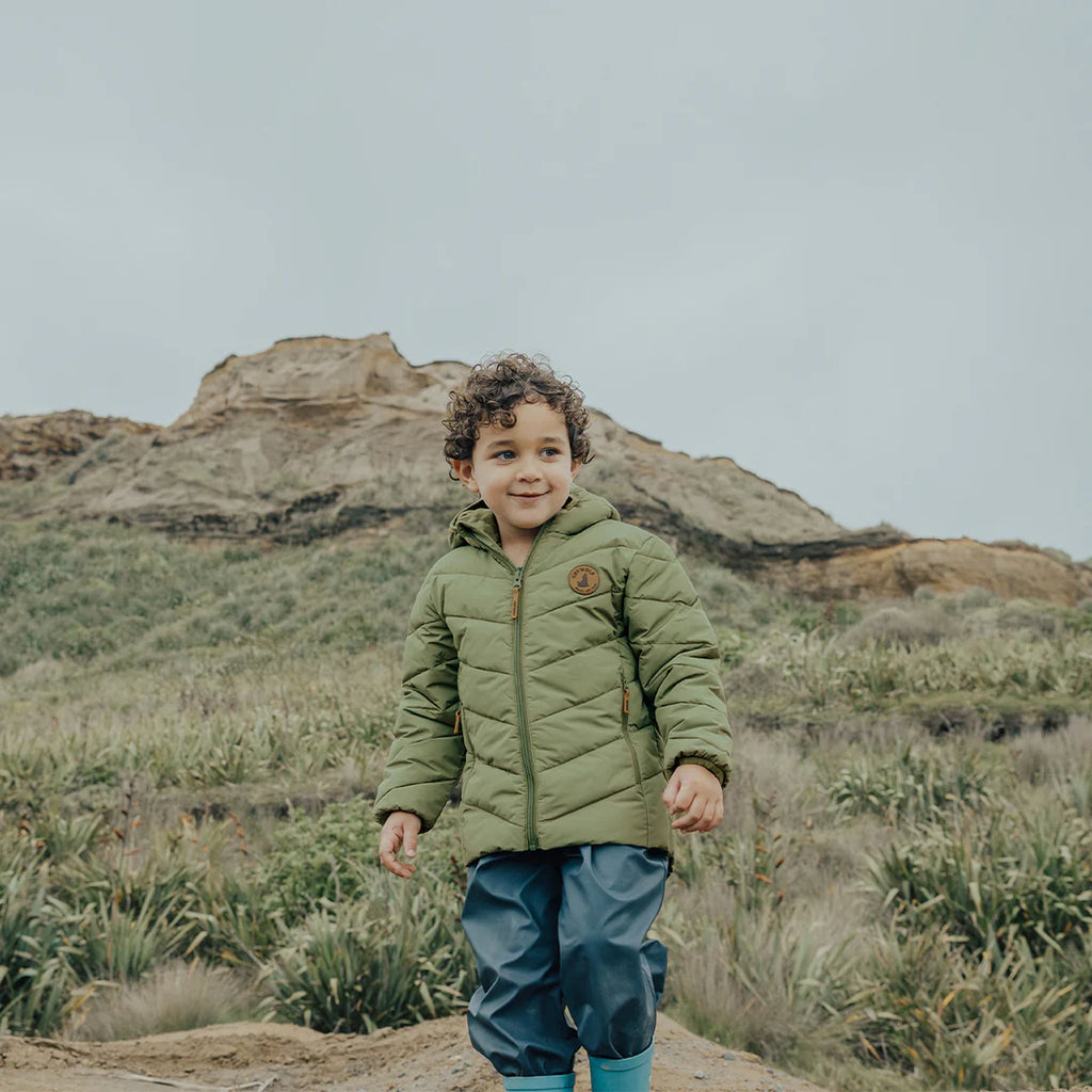 Crywolf Eco Puffer - Fern