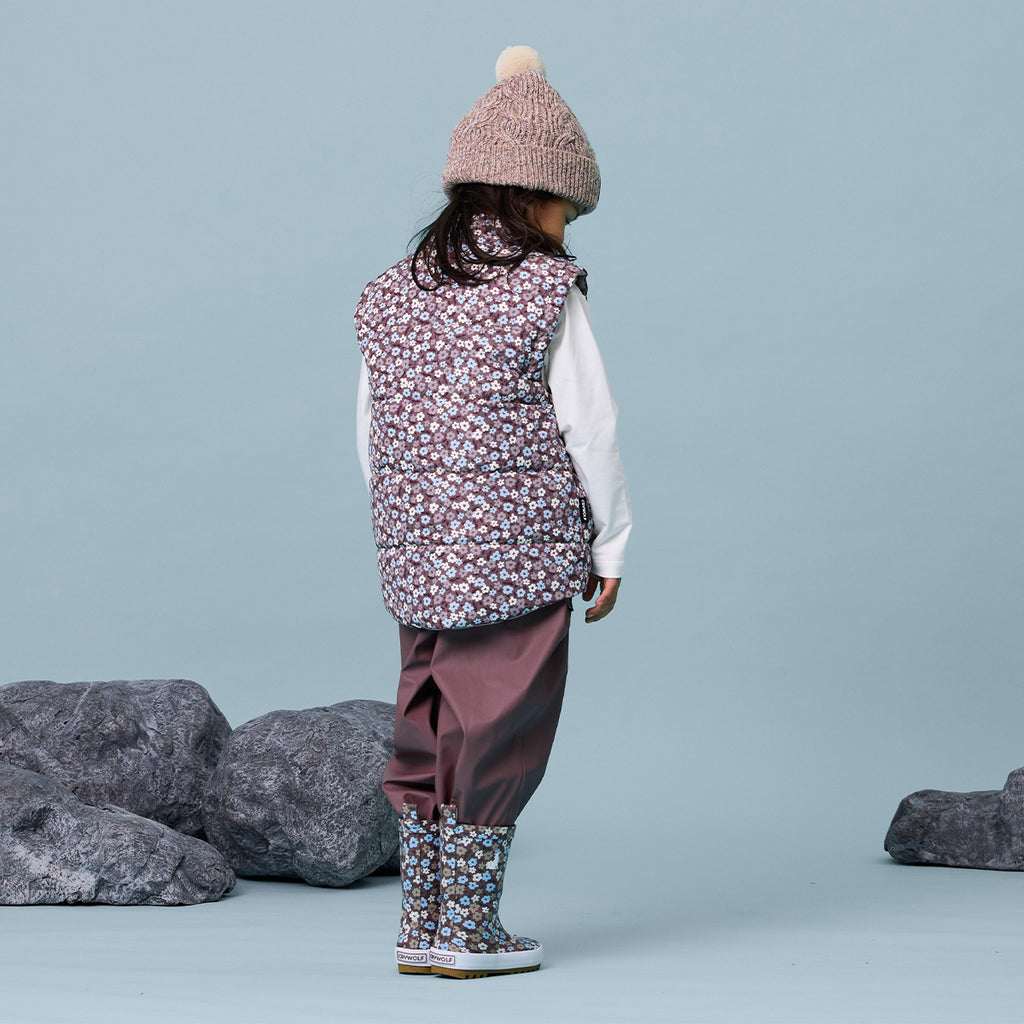 Crywolf Reversible Vest - Flower Fields