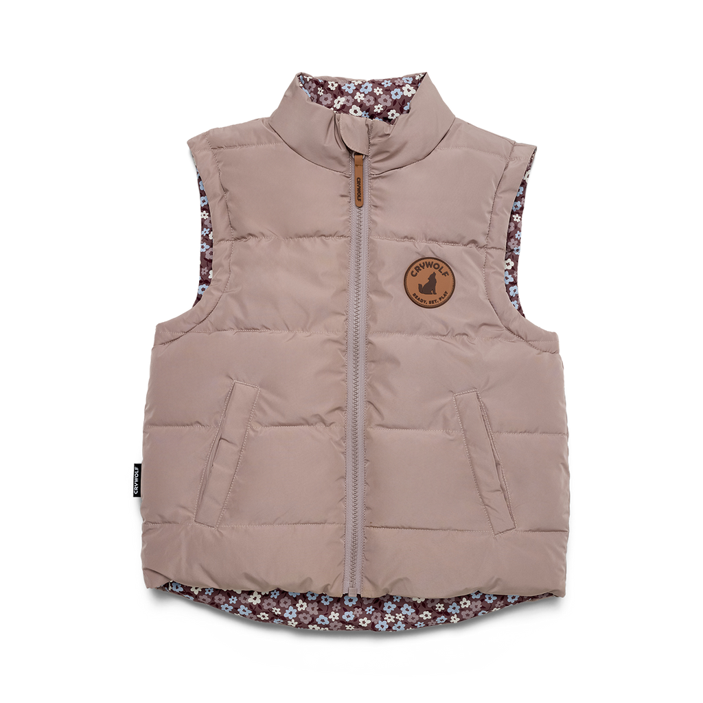 Crywolf Reversible Vest - Flower Fields