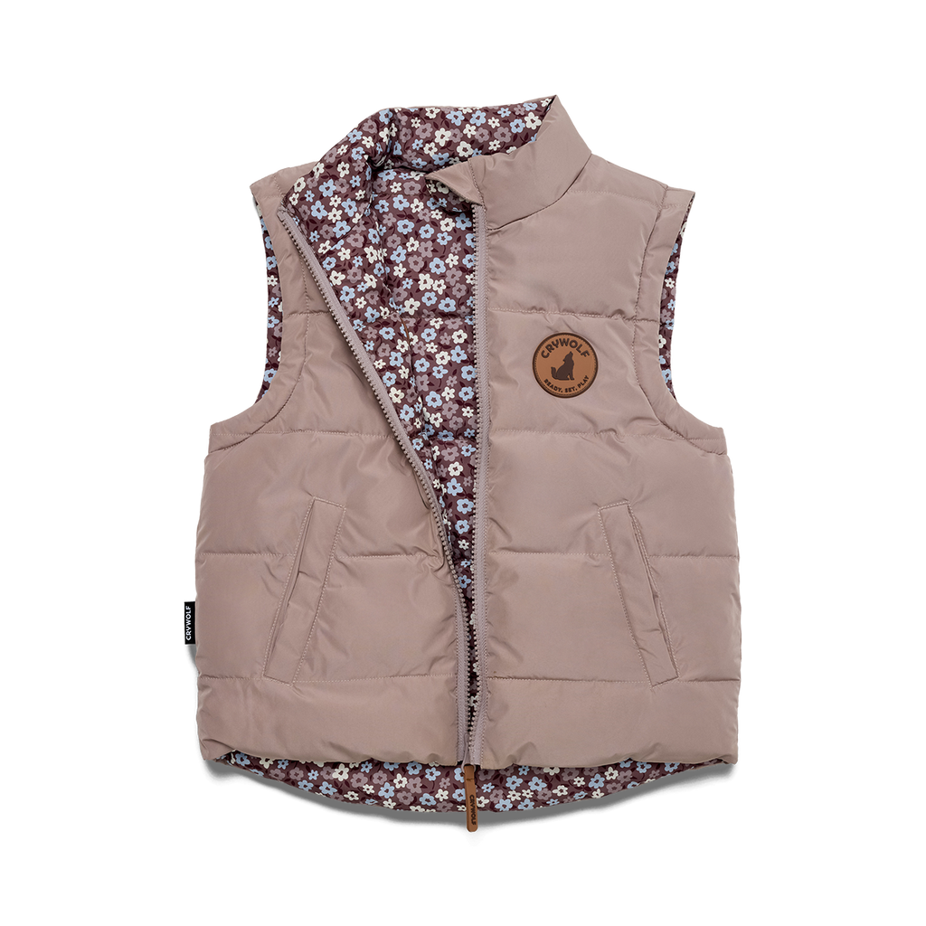 Crywolf Reversible Vest - Flower Fields