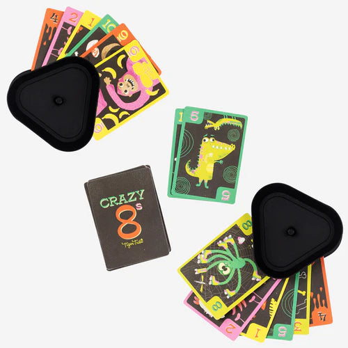 Tiger Tribe Crazy 8s + Go Fish! - Card Game Set