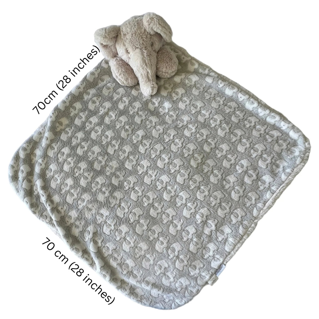 Cutesy Wootsy Jumbo Comforter - Ocean Elephant