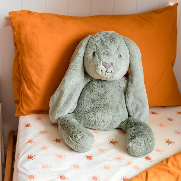 O.B Designs Large Beau Bunny Soft Toy - Sage