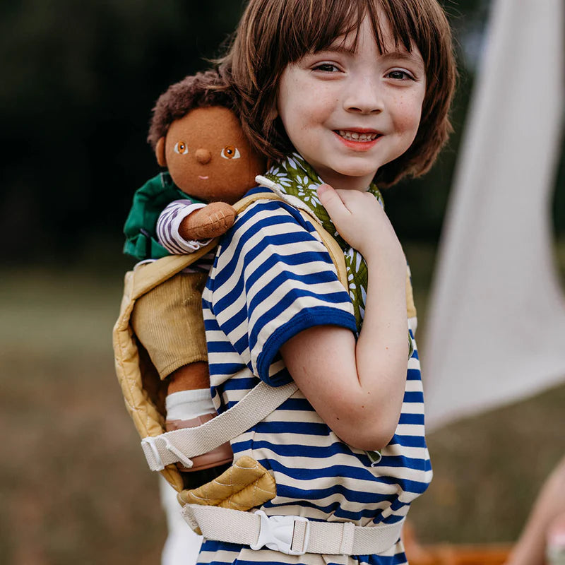 Olli Ella Dinkum Dolls Quilted Carrier - Honey