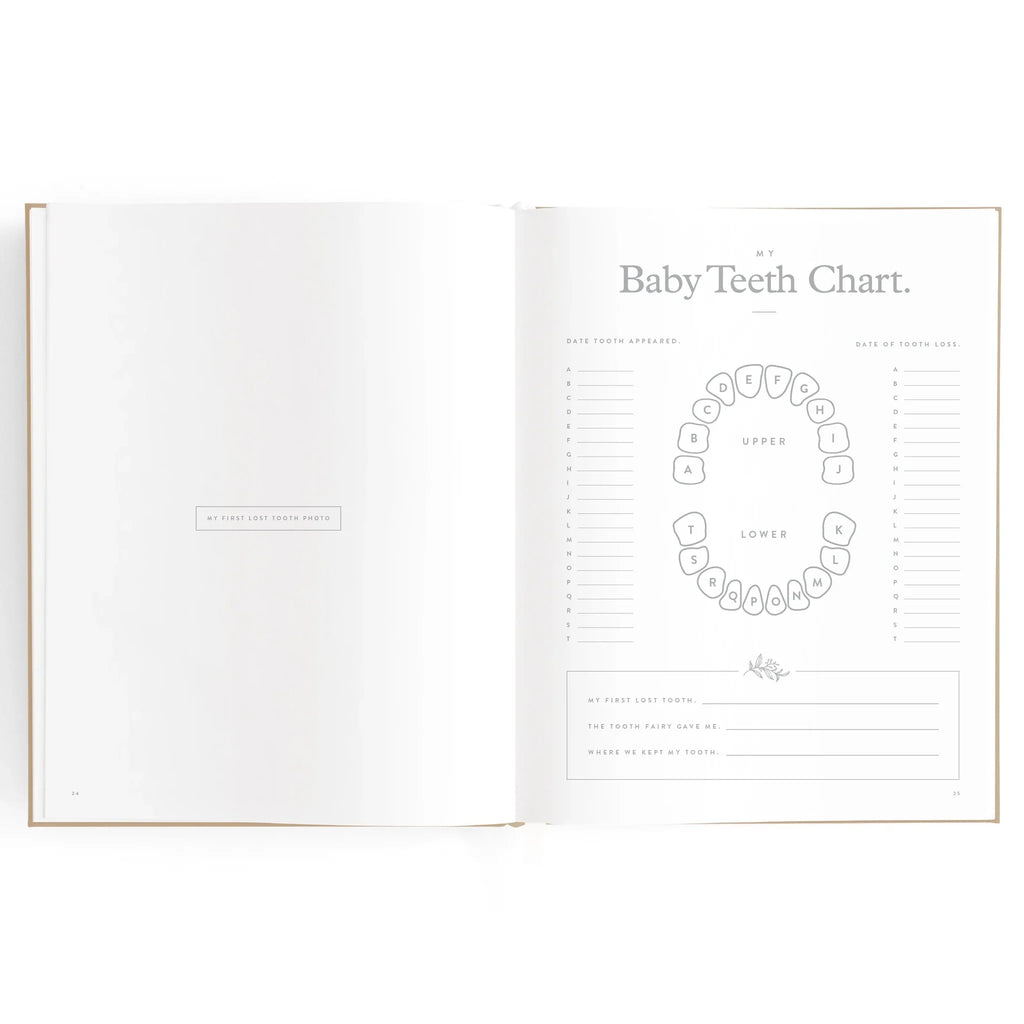Fox & Fallow Baby Book - Biscuit