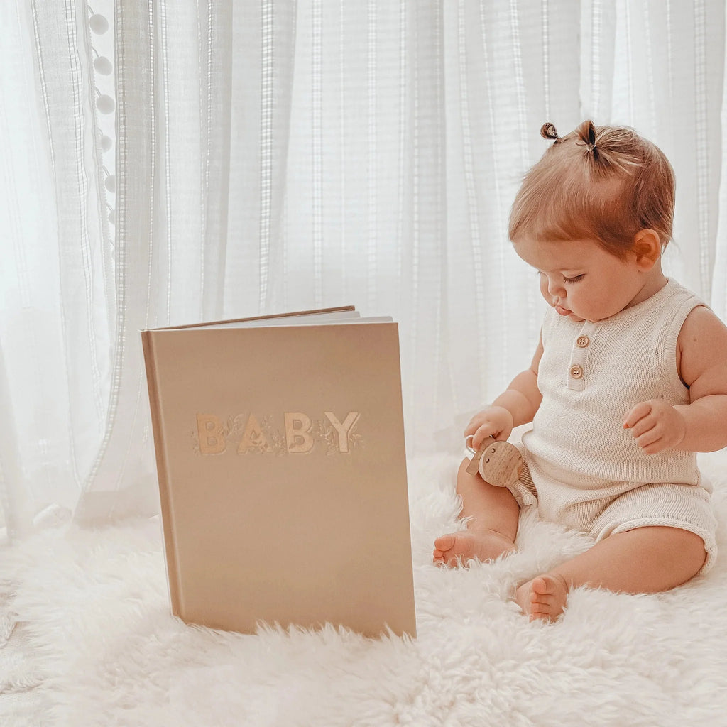 Fox & Fallow Baby Book - Biscuit