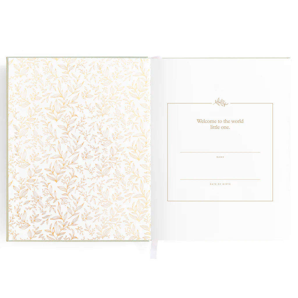 Fox & Fallow Baby Book - Pistachio