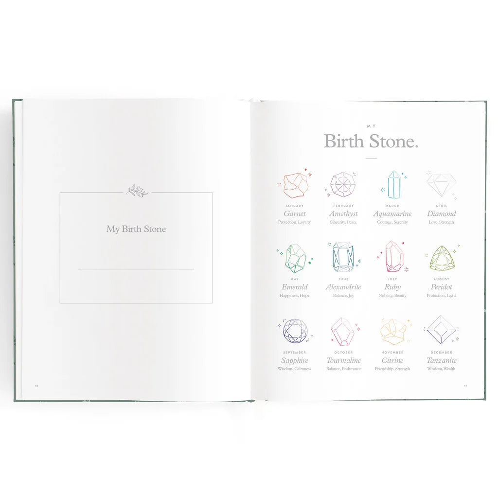 Fox & Fallow Baby Book - Pine