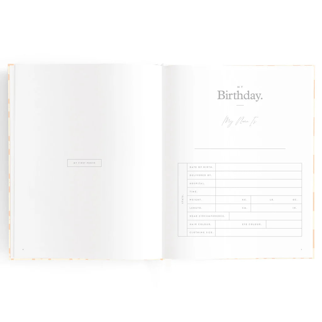 Fox & Fallow Baby Book - Daisy Grid
