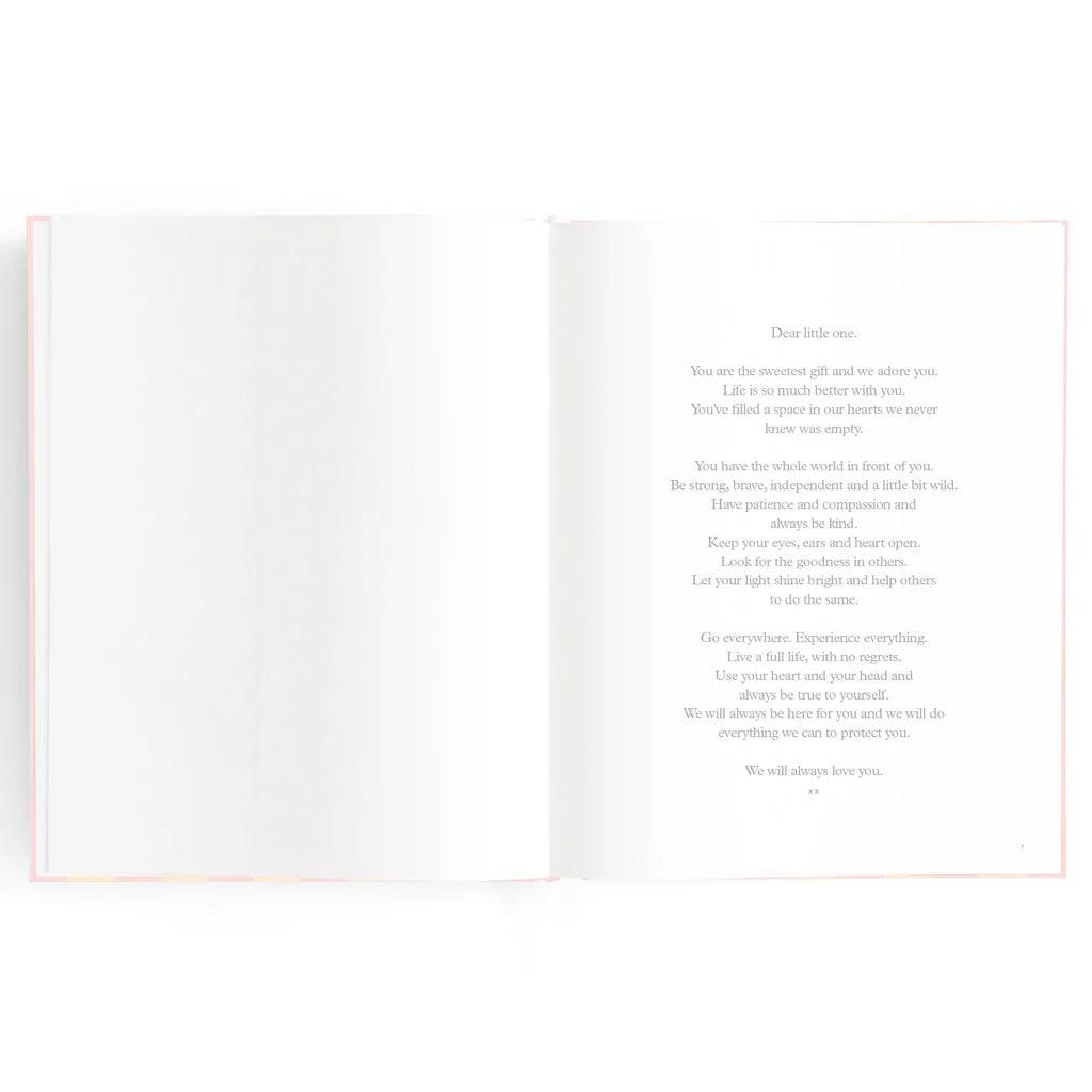 Fox & Fallow Baby Book - Petal Stripe