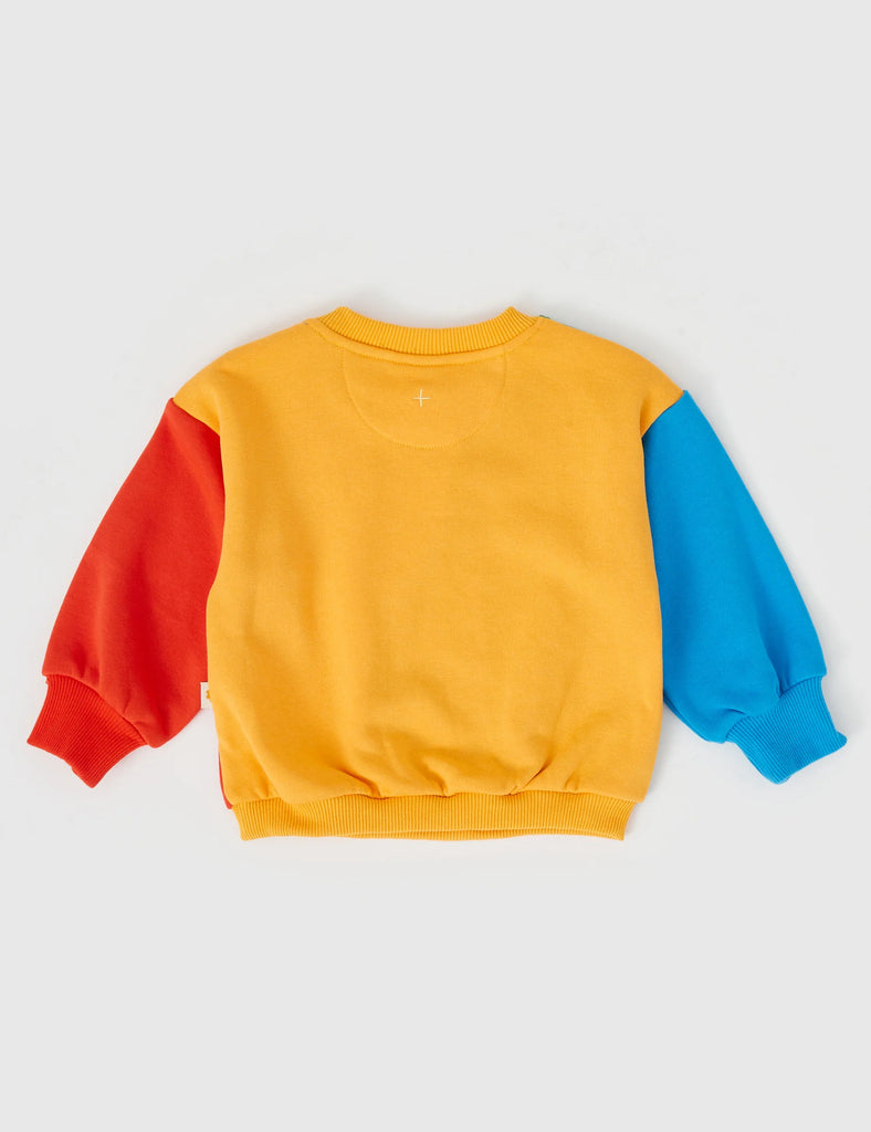 Goldie + Ace Rio Wave Sweater - Primary Multi