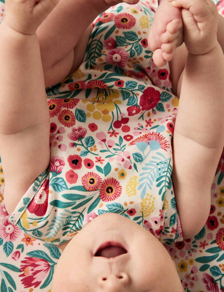 Goldie + Ace Native Botanical Bubble Romper - Multi
