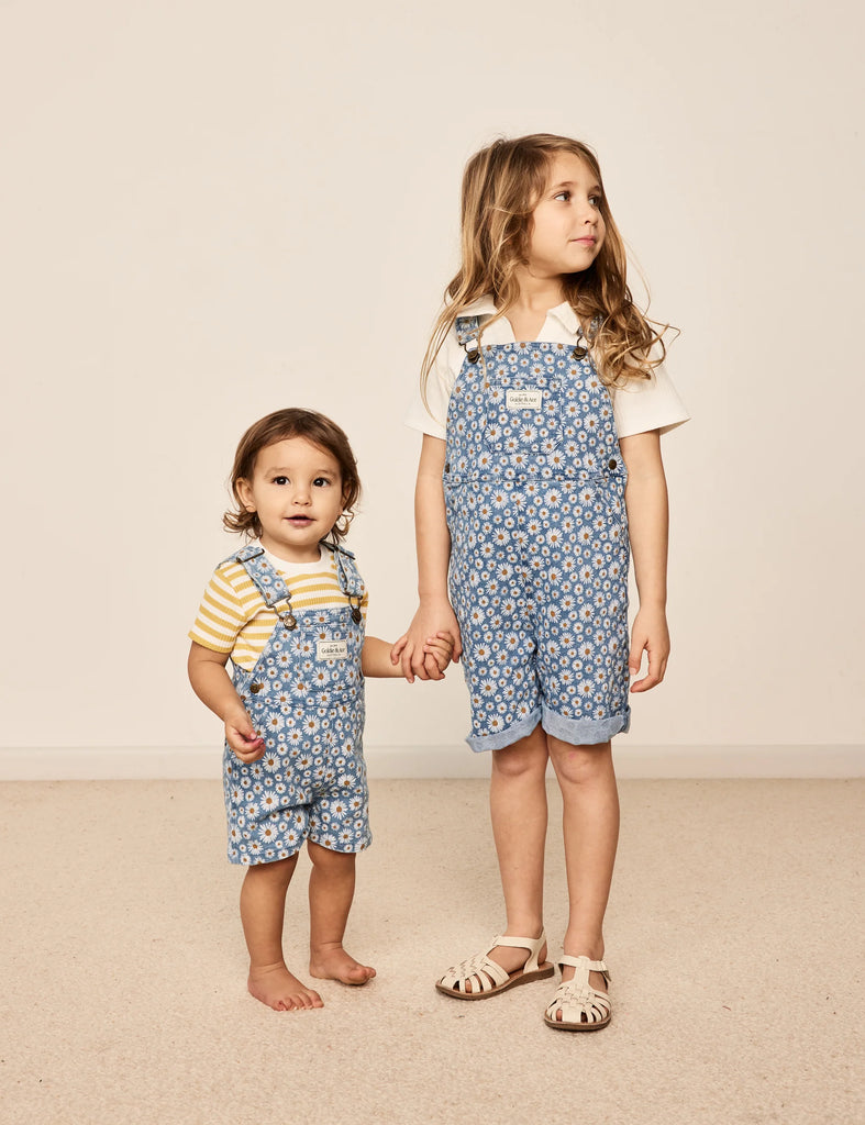 Goldie + Ace Burton Denim Overalls - Daisy Denim