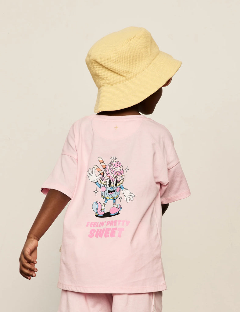 Goldie + Ace Feelin Pretty Sweet T-Shirt - Pink