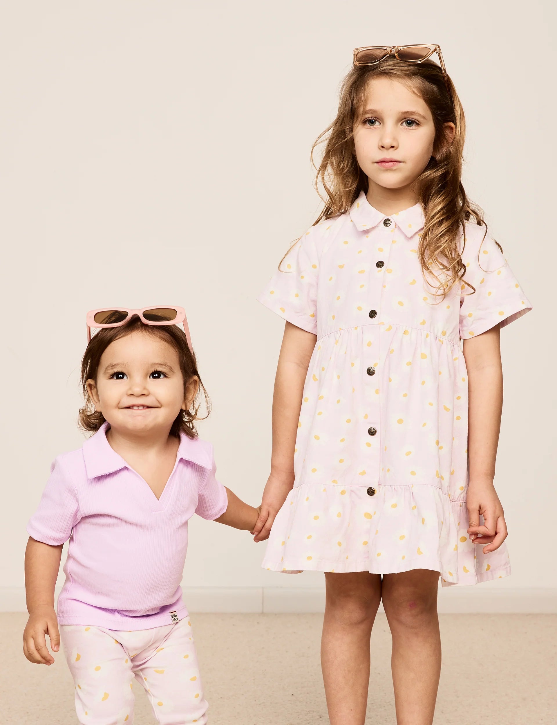 Goldie + Ace Monica Dancing Daisy Dress - Lavender