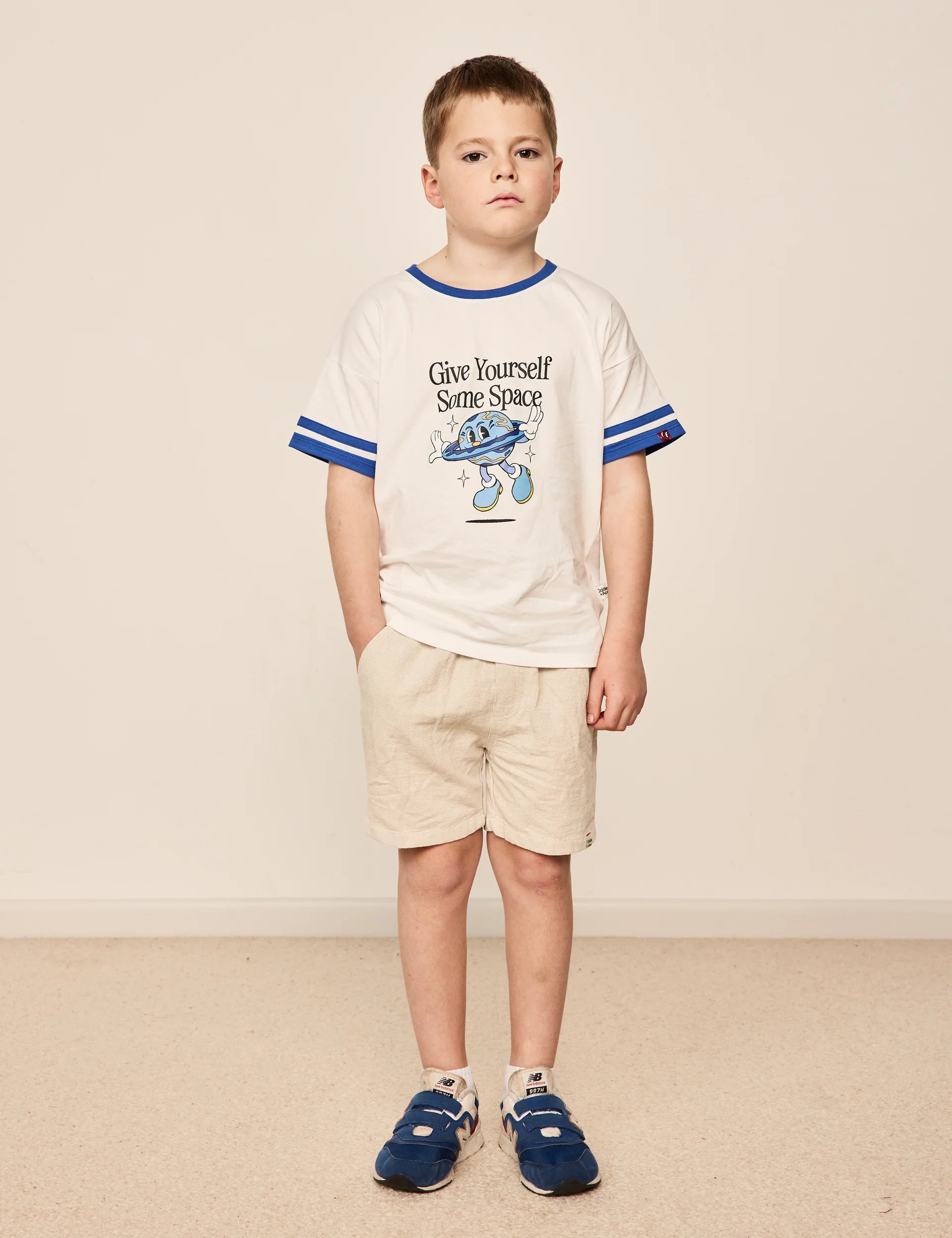 Goldie + Ace Noah Shorts - Bone