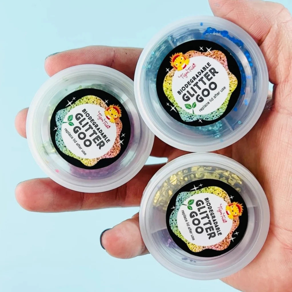 Tiger Tribe Glitter Goo Bag Charms - Glitter Pop