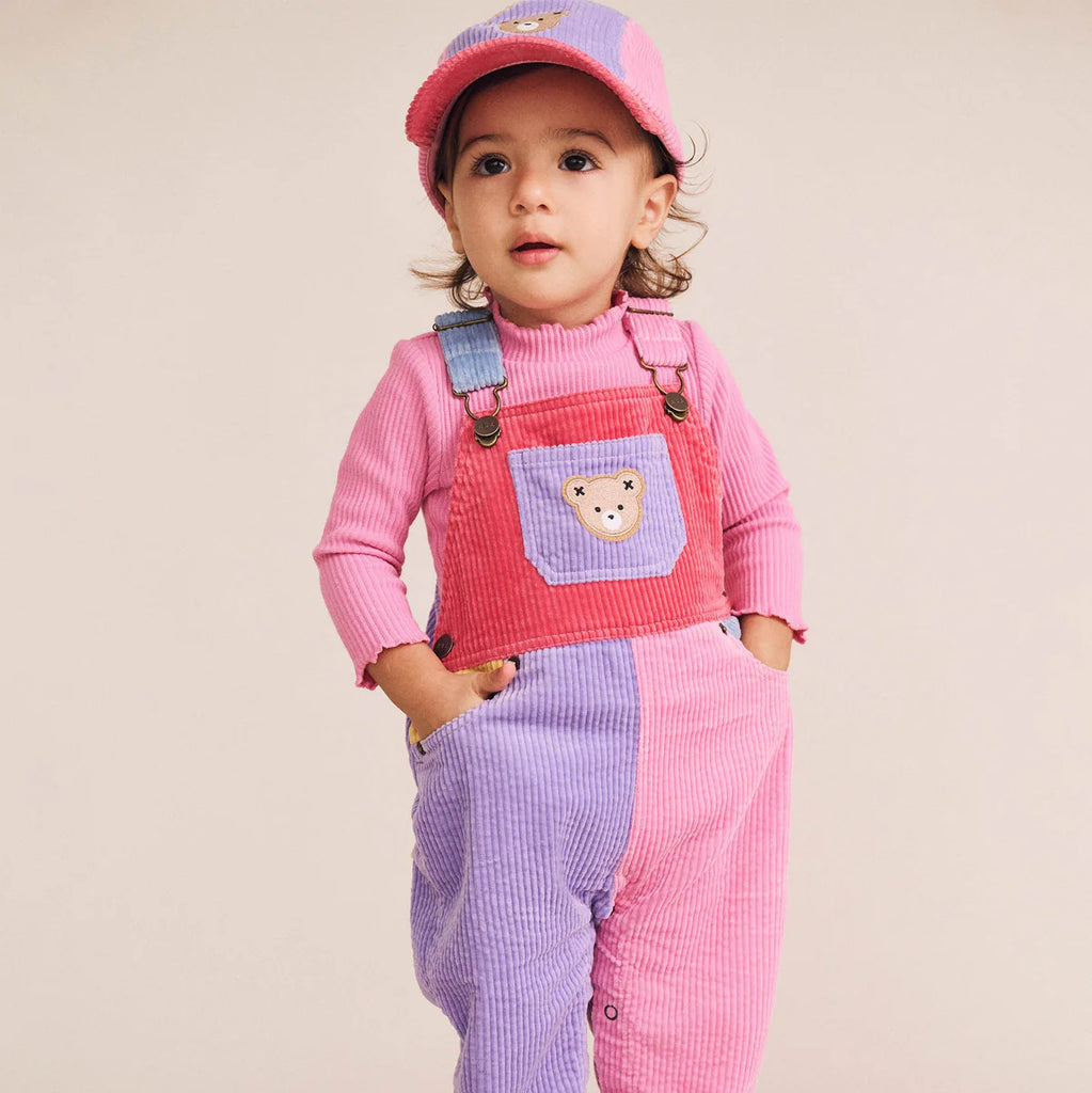 Overalls Girls Plazo Dangri Overalls Girls Mauve 2-3