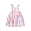 Huxbaby Pastel Stripe Pinafore Dress - Multi