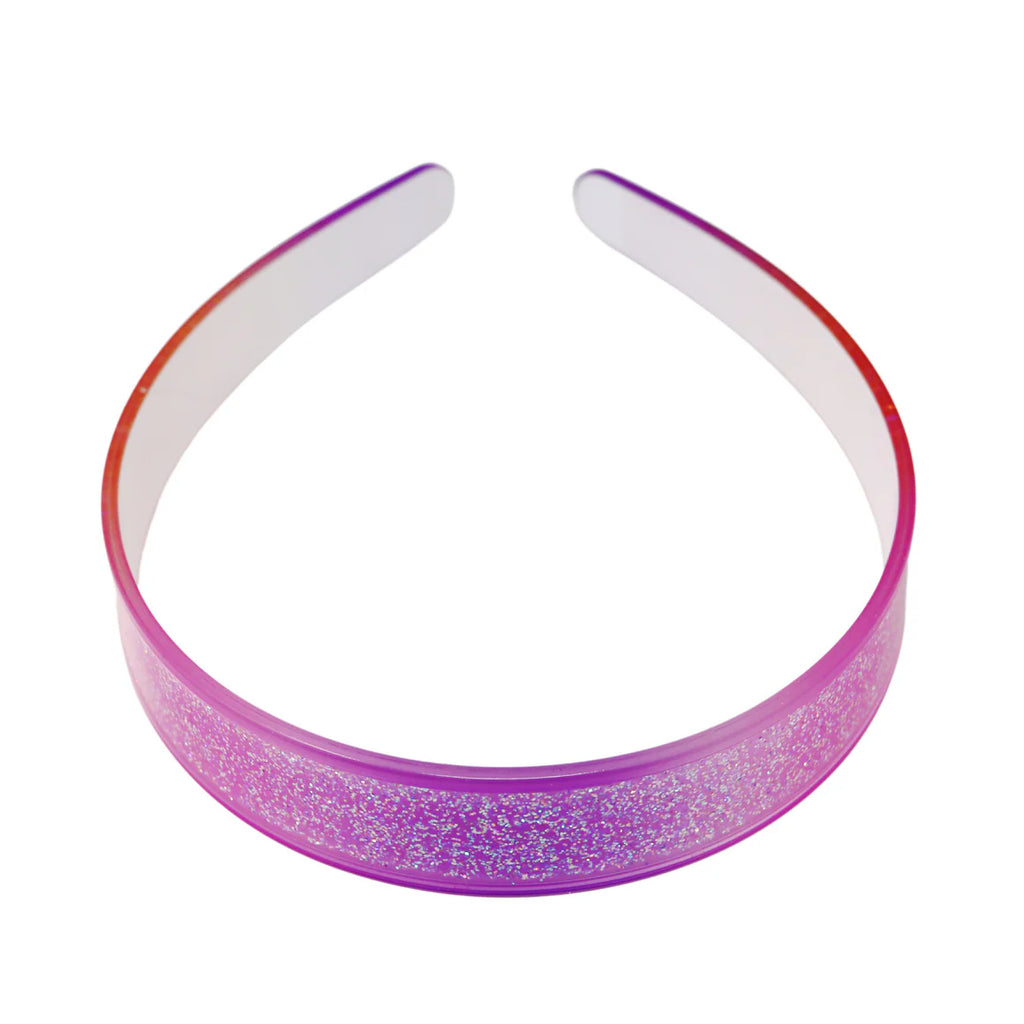 Metallic Rainbow Laser Headband