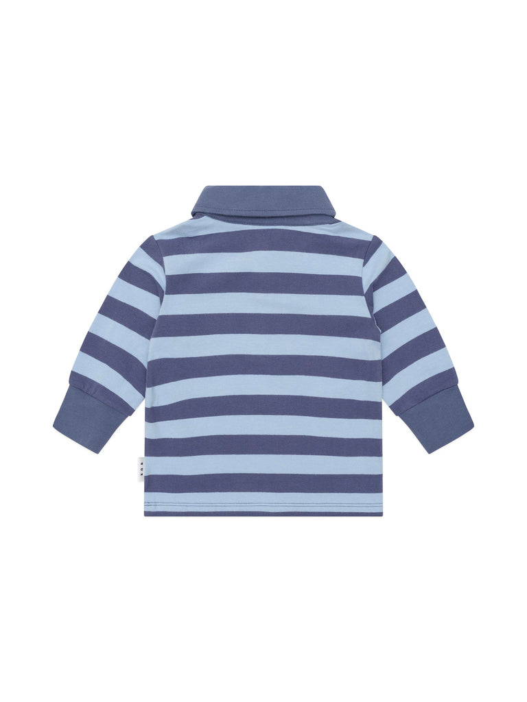 Huxbaby Peeping Hux Polo - Blue Stripe