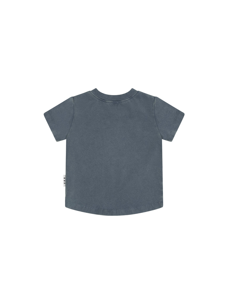 Huxbaby Digger Hux T-Shirt - Washed Navy