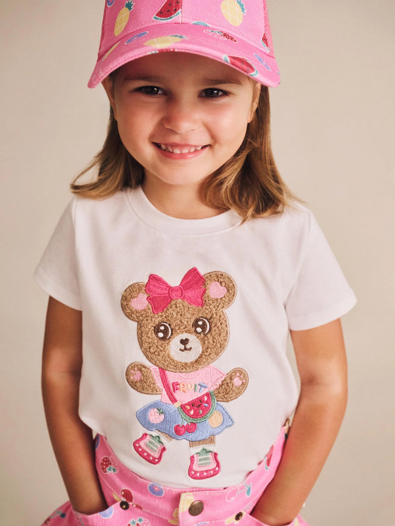 Huxbaby Do The Twist Huxette Tee - White