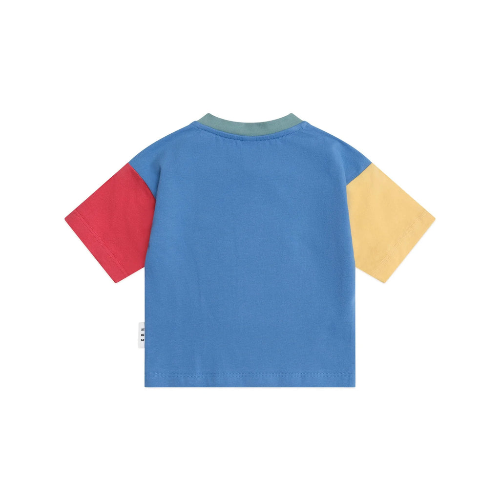 Huxbaby Racer Dino Boxy Tee - Multi