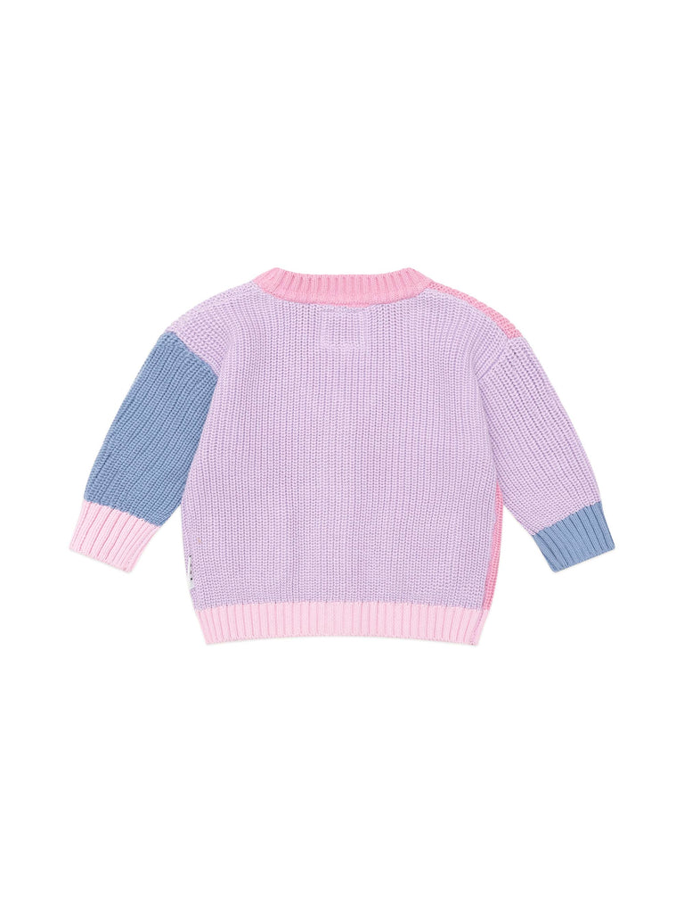 Huxbaby Peeping Pocket Girl Cardi - Multi