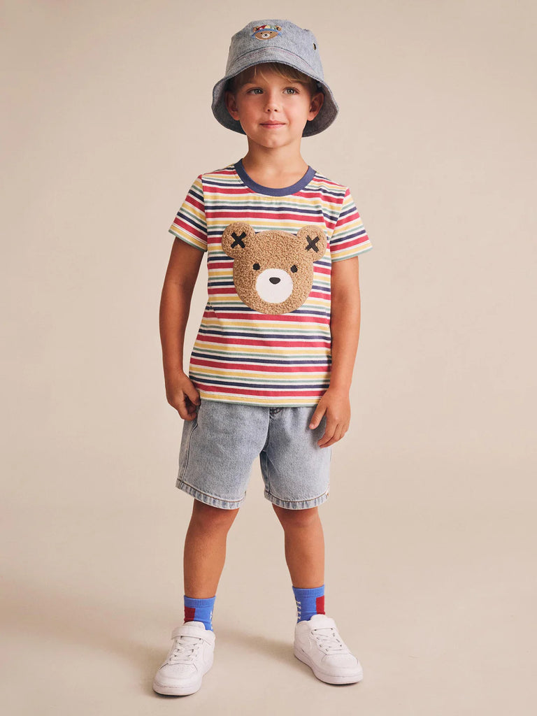 Huxbaby Dreamy Denim Shorts - Denim