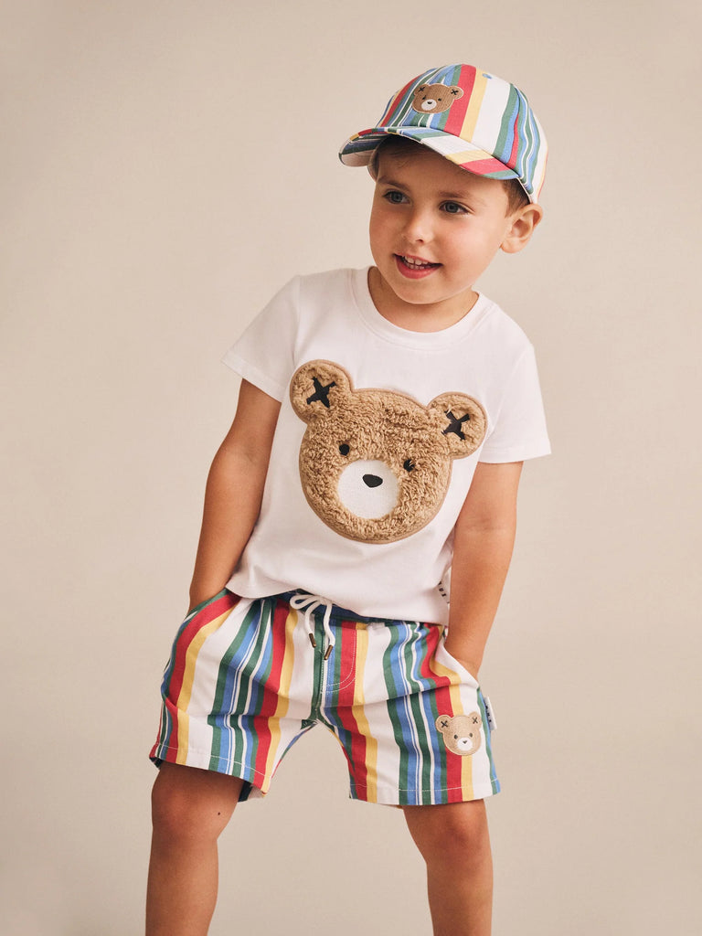 Huxbaby Vinatge Stripe Short - Multi