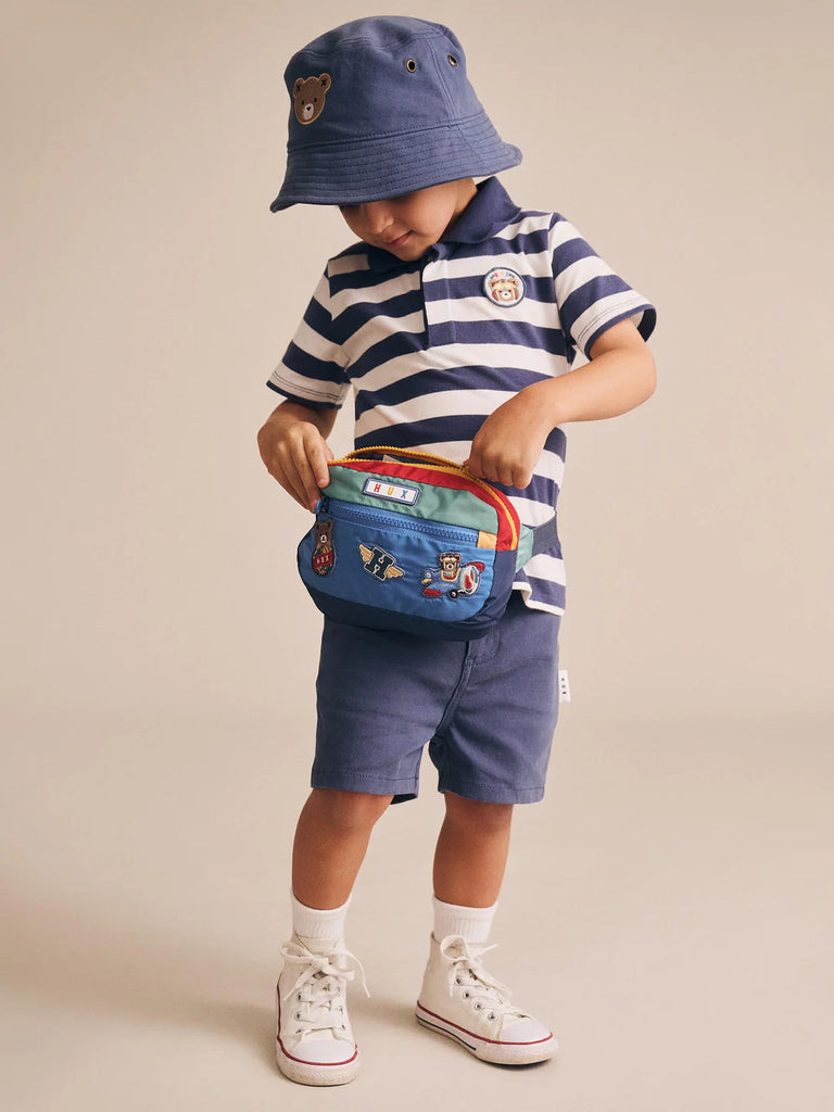 Huxbaby In The Navy Huxbear Chino Shorts - French Navy