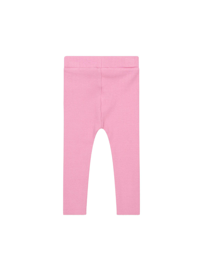 Huxbaby Rib Legging - Peony