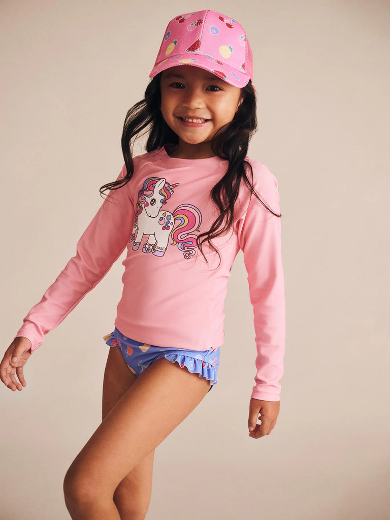 Huxbaby Tutti Frutti Unicorn Swim Set - Seaside
