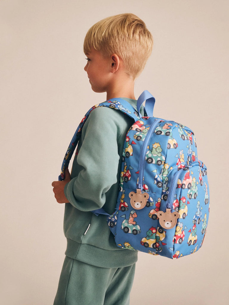Huxbaby Perfect Backpack Dino Car - Multi