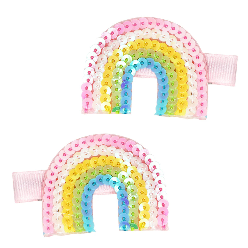 Sequin Rainbow Hairslides