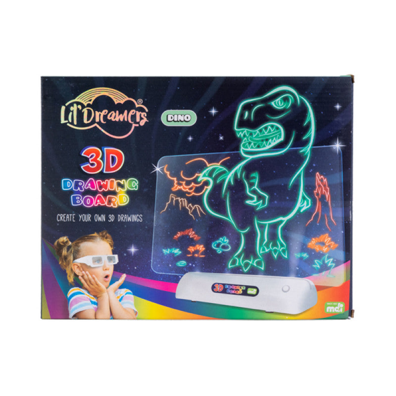 3D Illuminate Draw Board - Dino