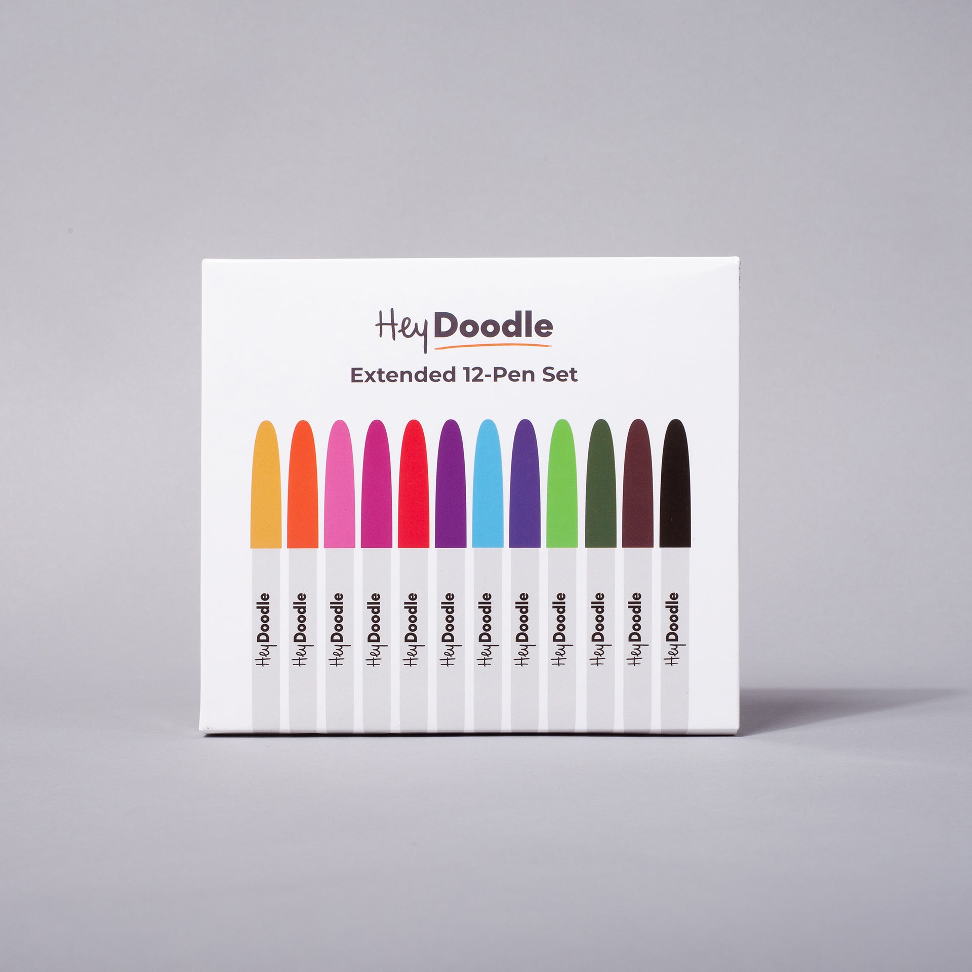 Hey Doodle Standard Markers (12 Pack)