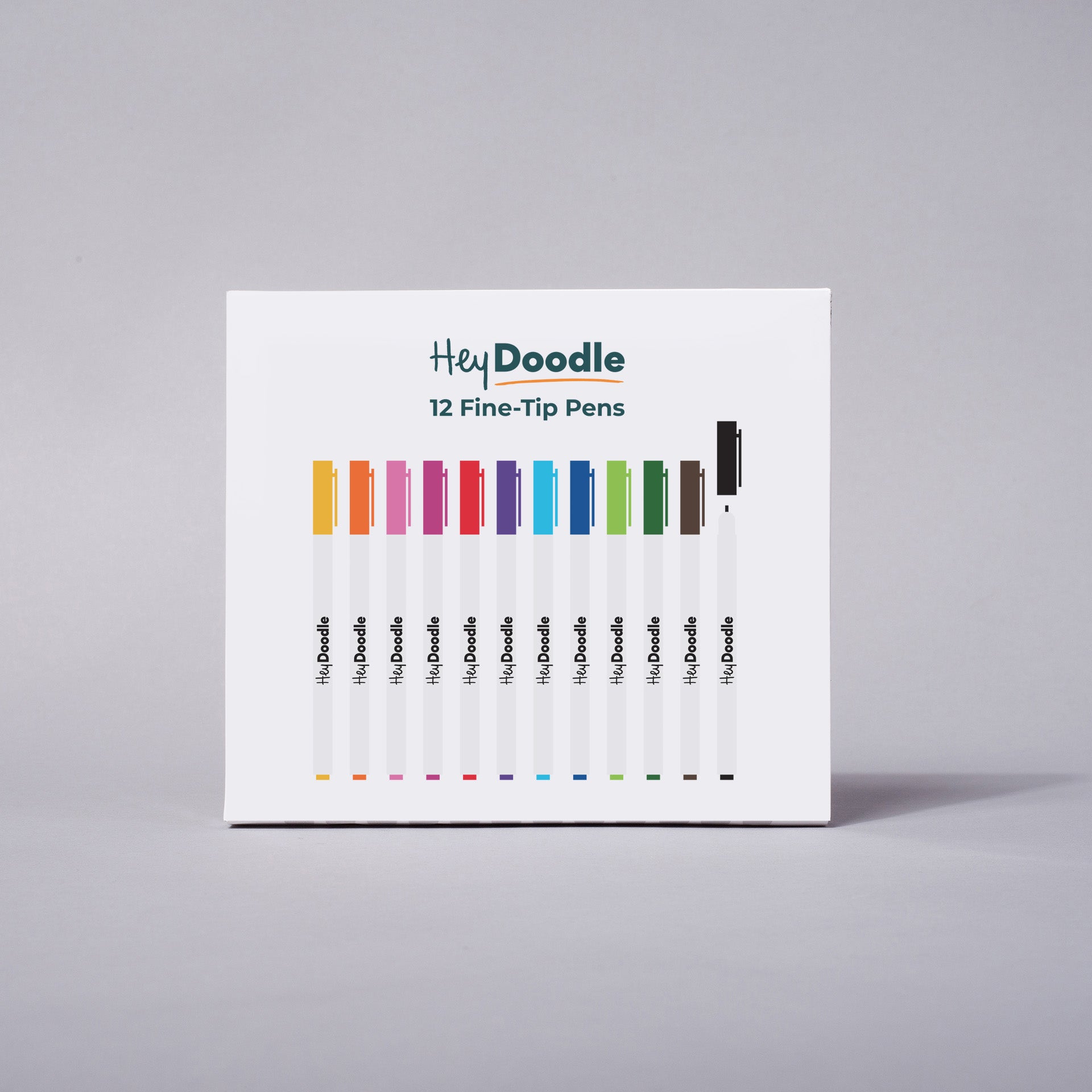 Hey Doodle Fine Tip Markers (12 Pack)