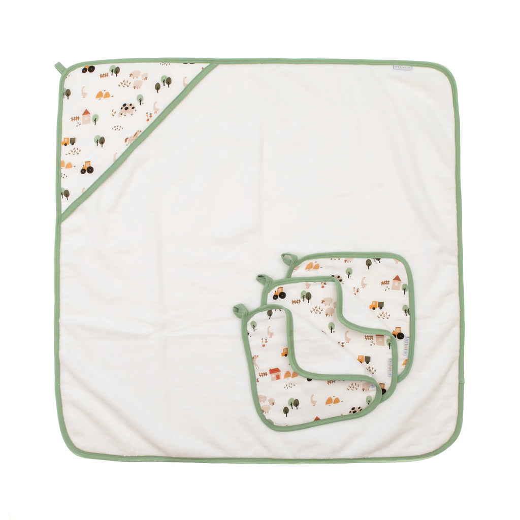All4Ella Hooded Towel - Country Farm