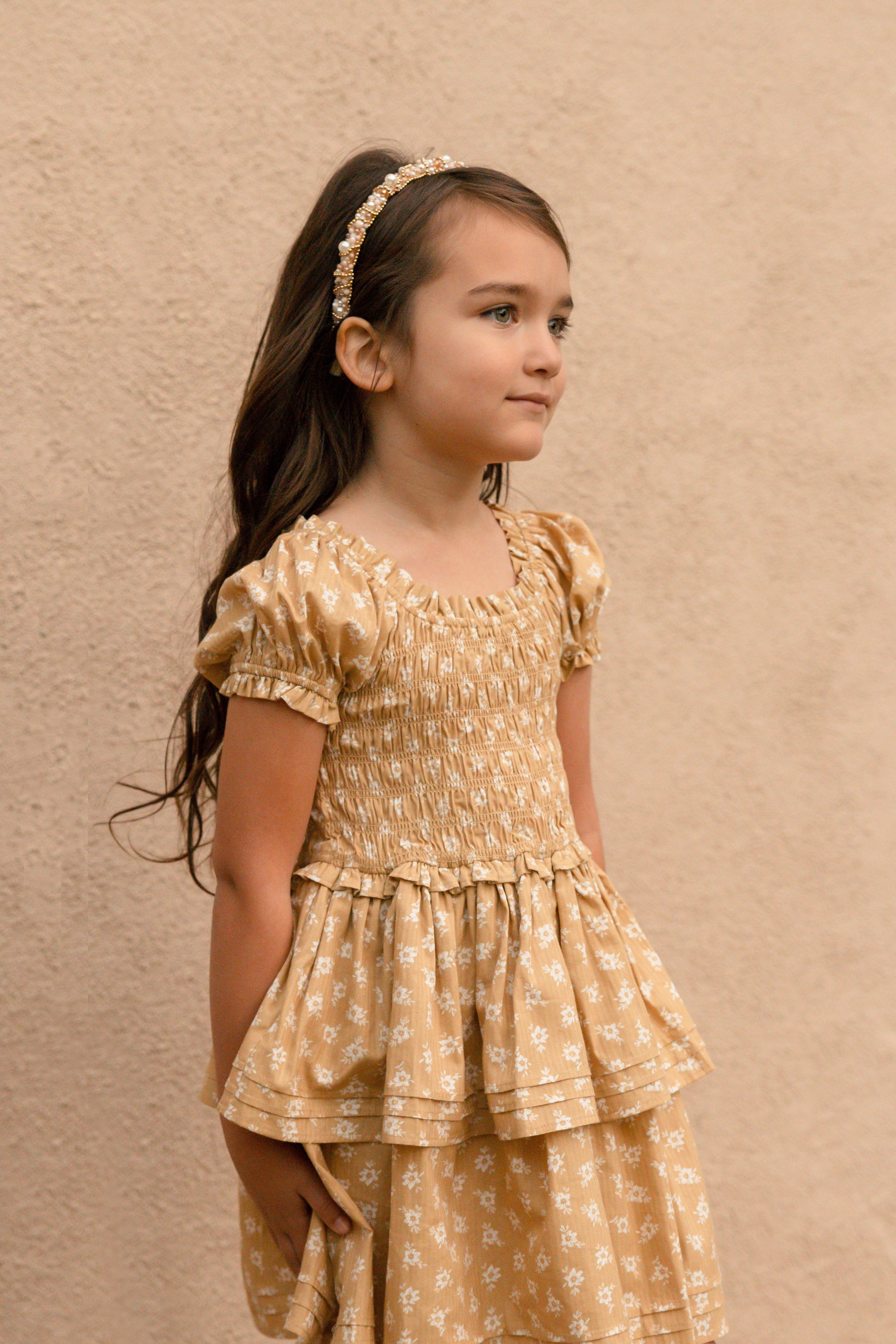 Nora Lee Cosette Dress - Ditsy Daisy