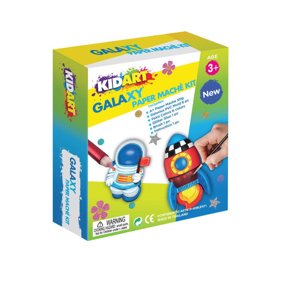 KidArt - Paper Mache Kit - Galaxy